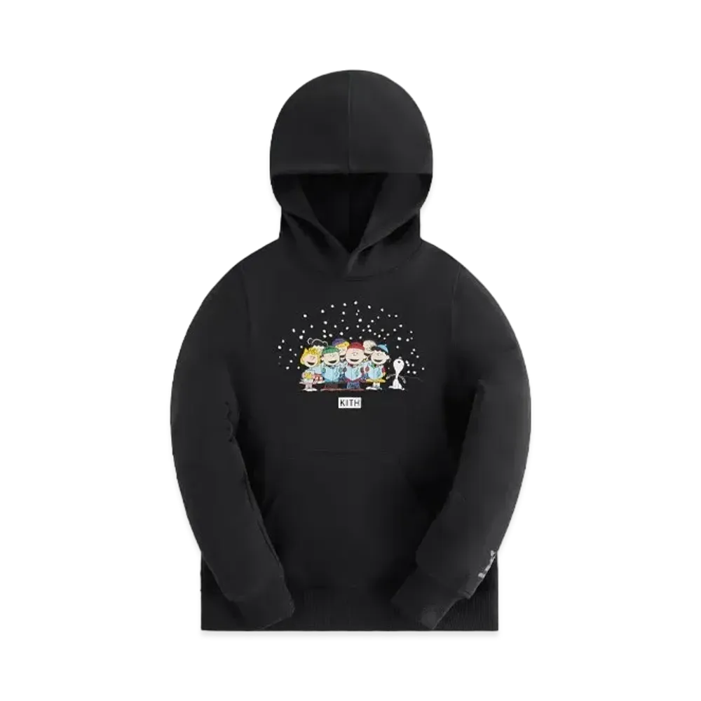 Kith Kids for Peanuts Caroling Hoodie "Black"