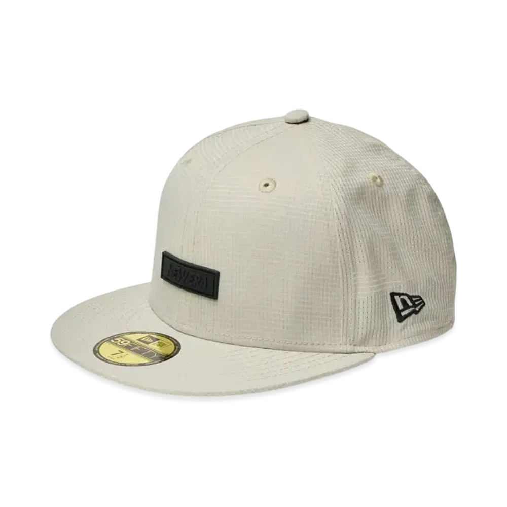 NEW ERA 59Fifty Performance Cap Dot Air Rubber Patch "Stone"