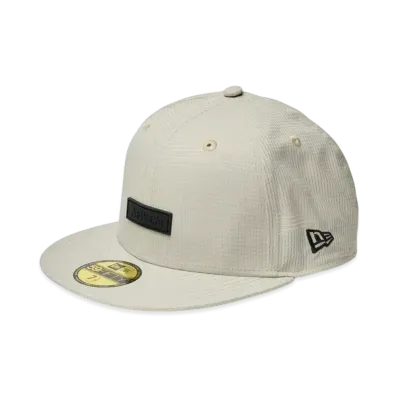 NEW ERA 59Fifty Performance Cap Dot Air Rubber Patch "Stone"