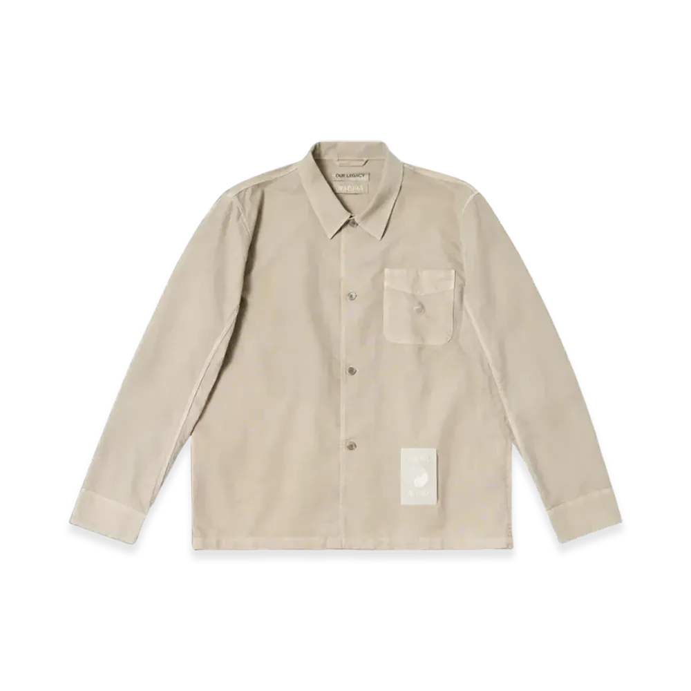 OUR LEGACY Box Shirt "Overdyed Sand"