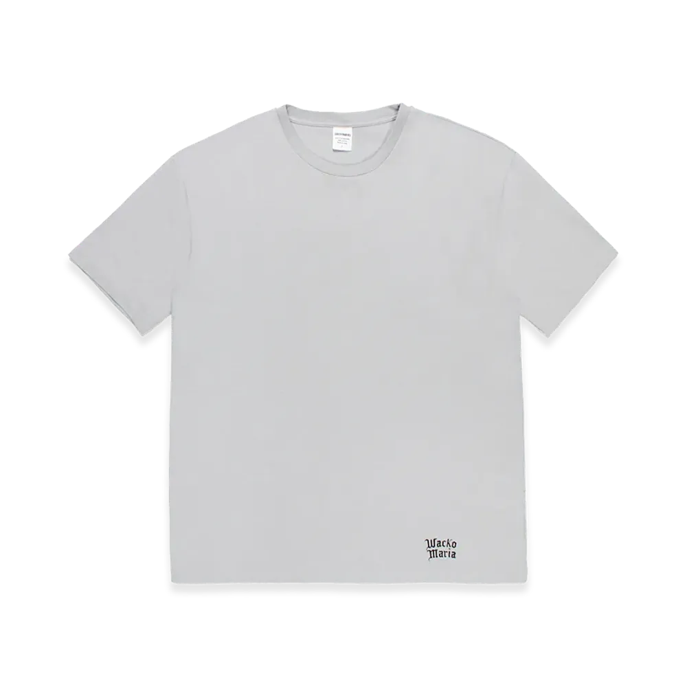 WACKO MARIA Washed Heavy Weight Color T-Shirt "Gray"
