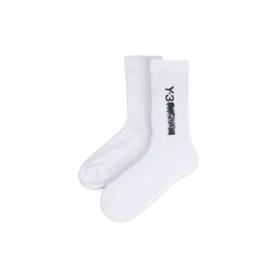 Y-3 CL Socks High "White"