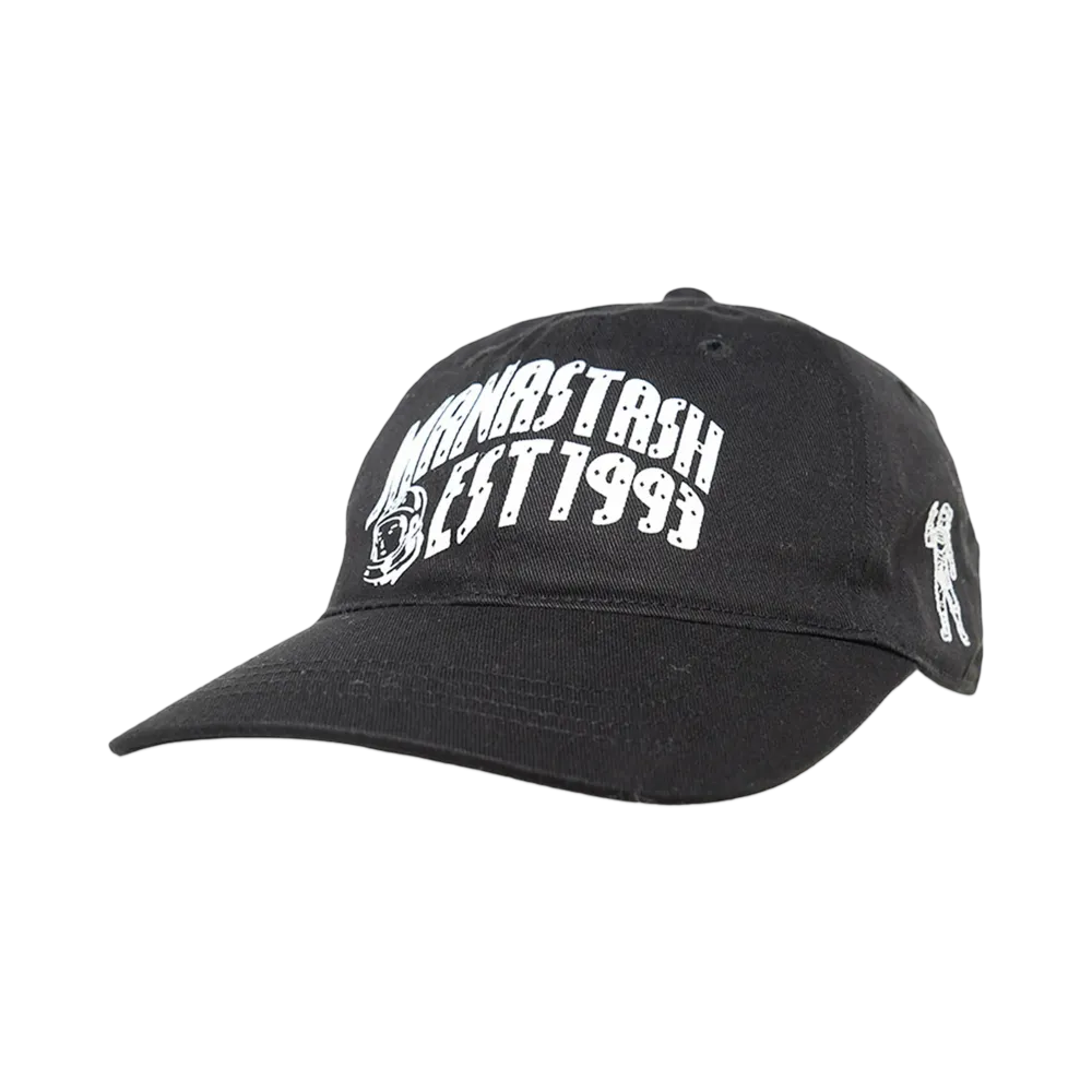 BBC x MANASTASH ARCH LOGO CAP "BLACK"
