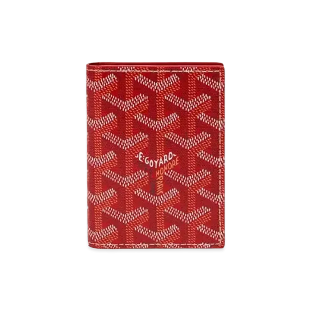 Goyard Saint-Marc Card Wallet "Red"