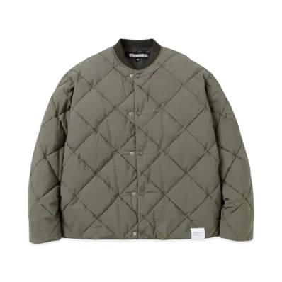 NEIGHBORHOOD Checker Down Jacket "Olive Drab"