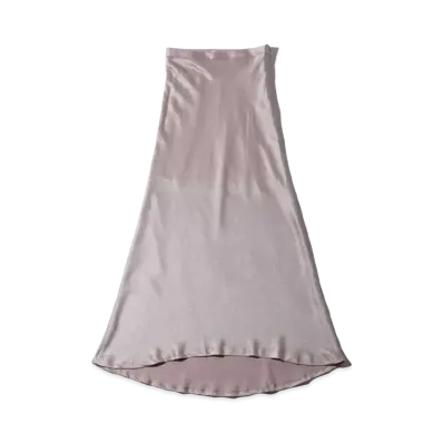 atmos pink Plain Satin Skirt "Pink"