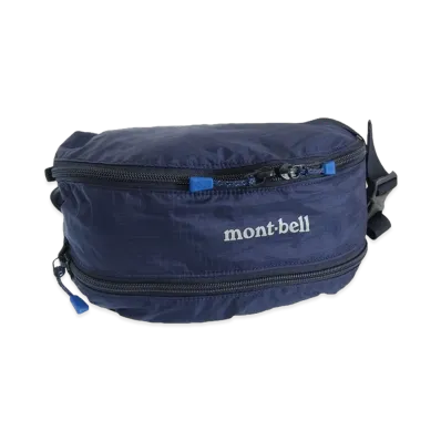 mont-bell Pocketable Light Banana Pouch "Navy"