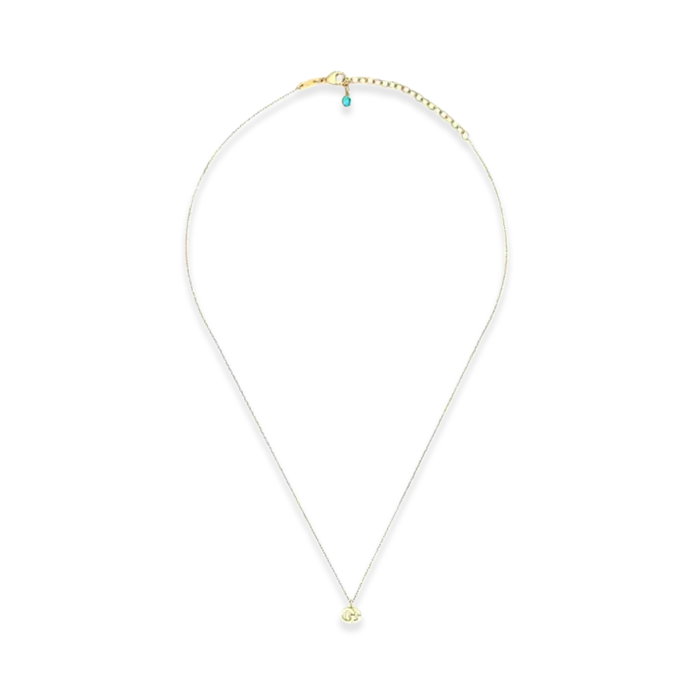 GUCCI GG Running Necklace With Topaz "Gold"