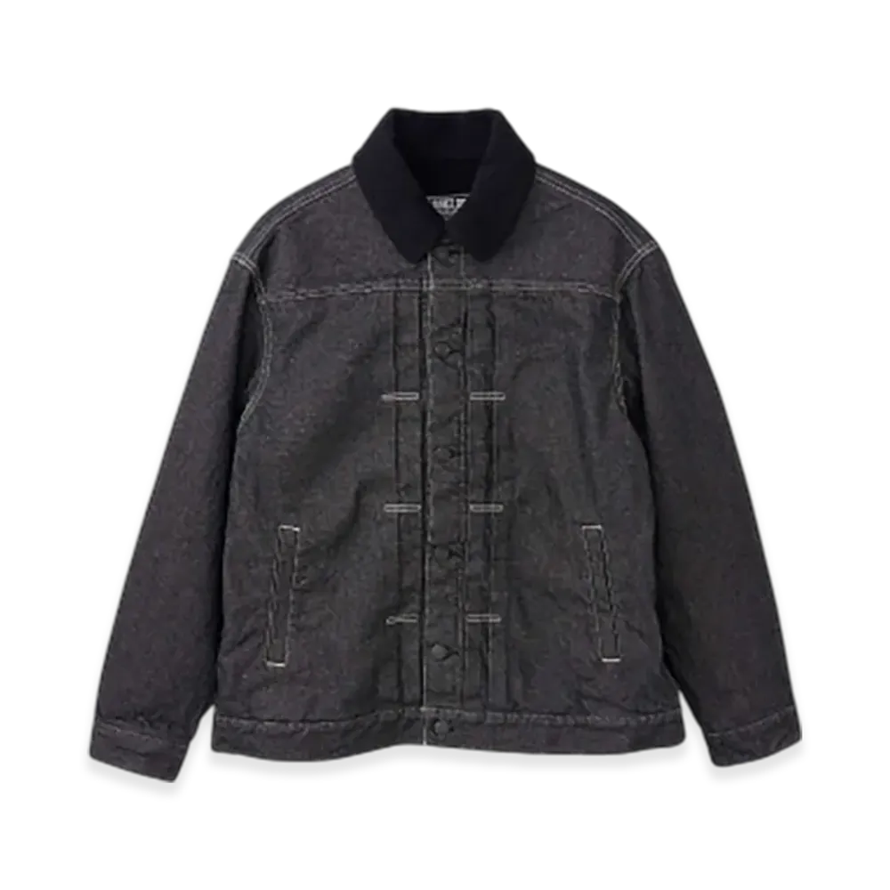 HYSTERIC GLAMOUR Boa Denim Jacket "Black"