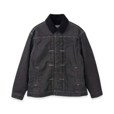HYSTERIC GLAMOUR Boa Denim Jacket "Black"