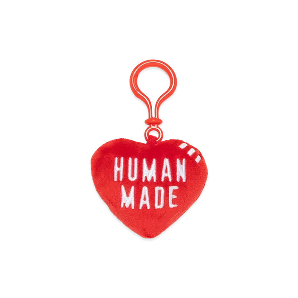 HUMAN MADE Stuffed Heart Key Charm "Red"