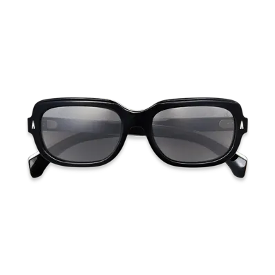 MONCLER Suntrap Rectangular Sunglasses "Black"