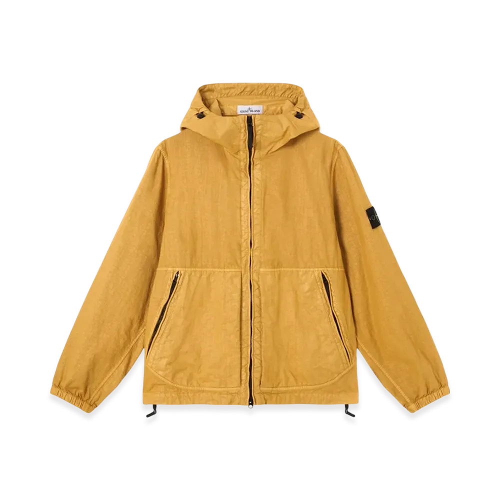 Stone Island 4100053 Organic-Look Nylon Panama-TC "Mustard"