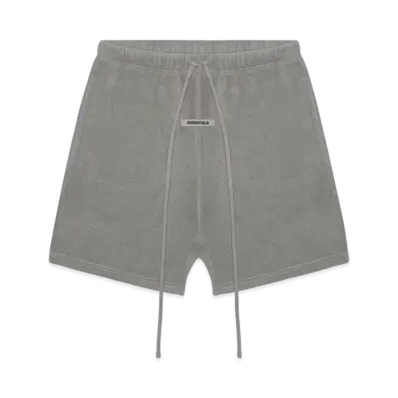 FEAR OF GOD ESSENTIALS Polar Fleece Shorts "Grey Flannel/Charcoal"