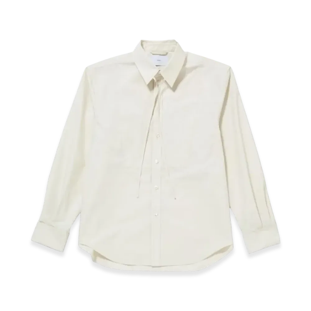 SUGARHILL Ribbon Collar Shirts "Ecru"