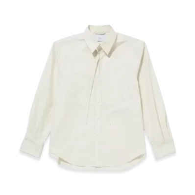 SUGARHILL Ribbon Collar Shirts "Ecru"