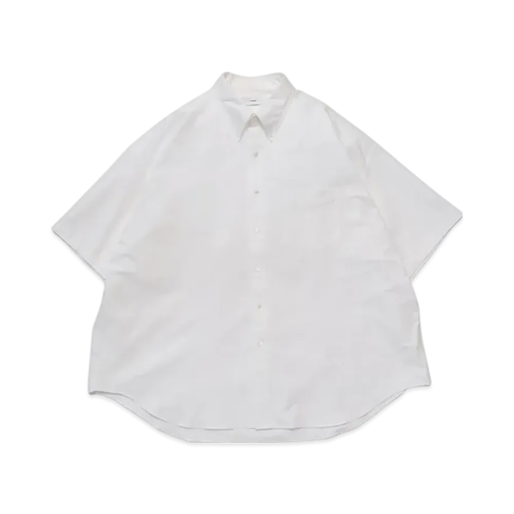 Graphpaper Oxford S/S Oversized B.D Shirt "White"