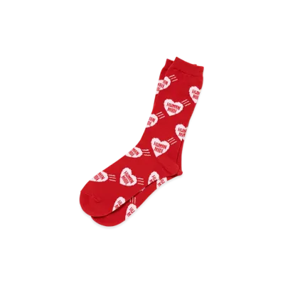 HUMAN MADE Heart Socks "Red"