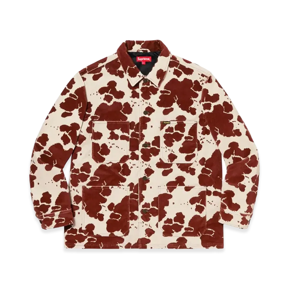 Supreme Velvet Chore Coat "Ivory"