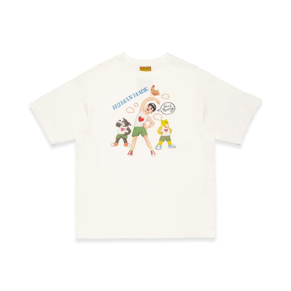 HUMAN MADE x KEIKO SOOTOME T-Shirt Side A "White"