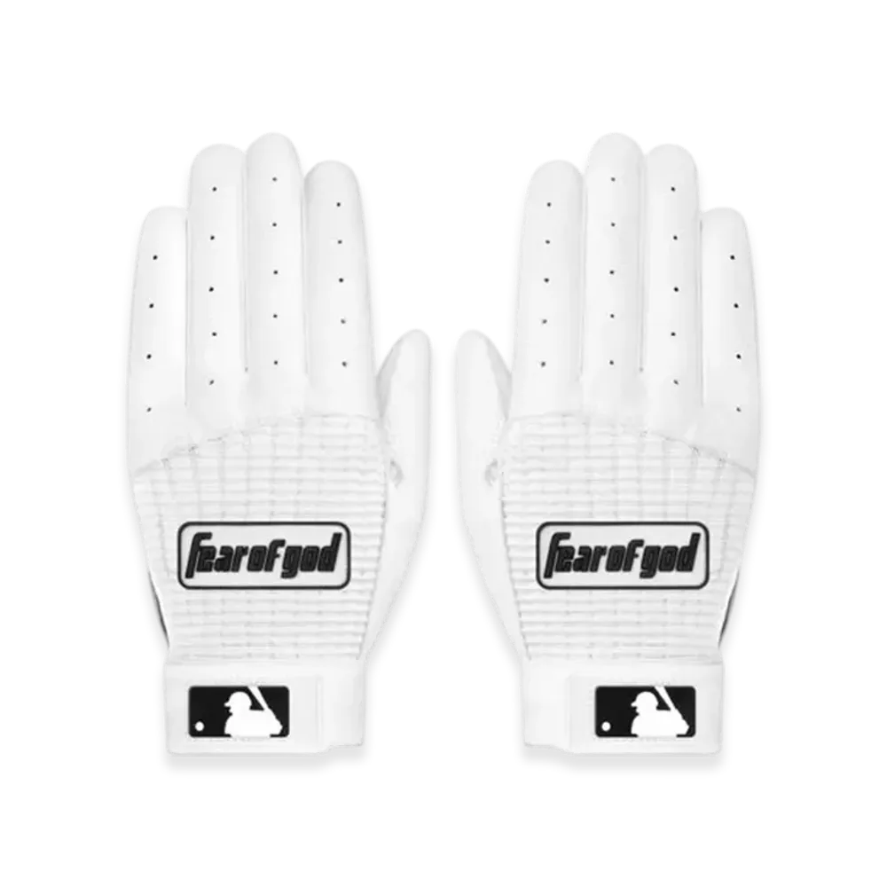 FEAR OF GOD x MLB Franklin Sports MLB Batting Gloves "White"