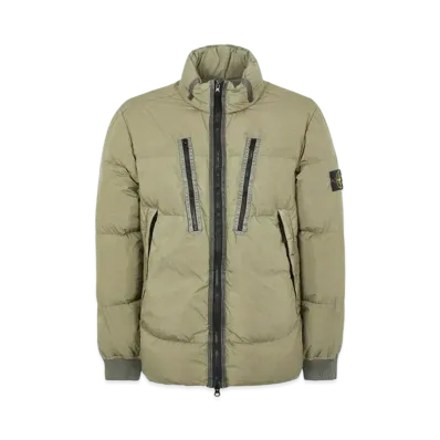 Stone Island 40223 GARMENT DYED CRINKLE REPS NY DOWN-TC "Sage Green"