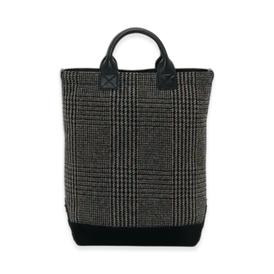 Hender Scheme Tweed Tote Small "Black"