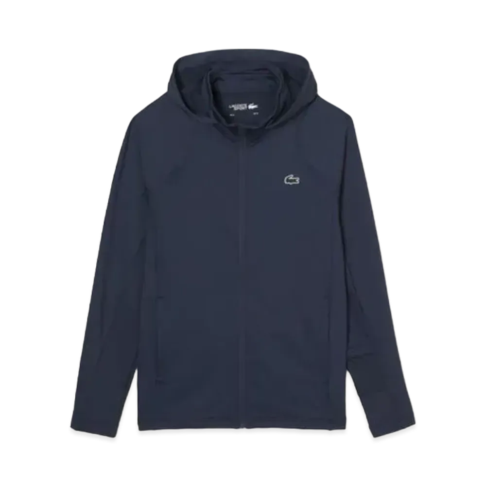 LACOSTE Technical Jersey Zip Parka "Navy"