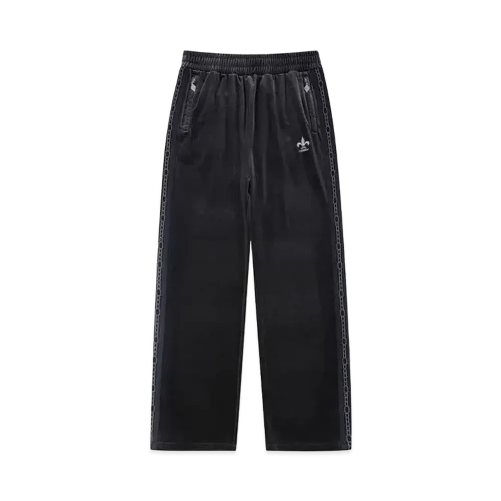 SUPPLIER Velvet Track Pants "Black"