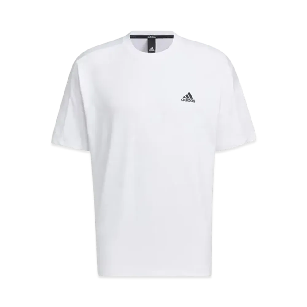 adidas Warding Loose Fit Heavy Single Jersey Short Sleeve T-Shirt "White"
