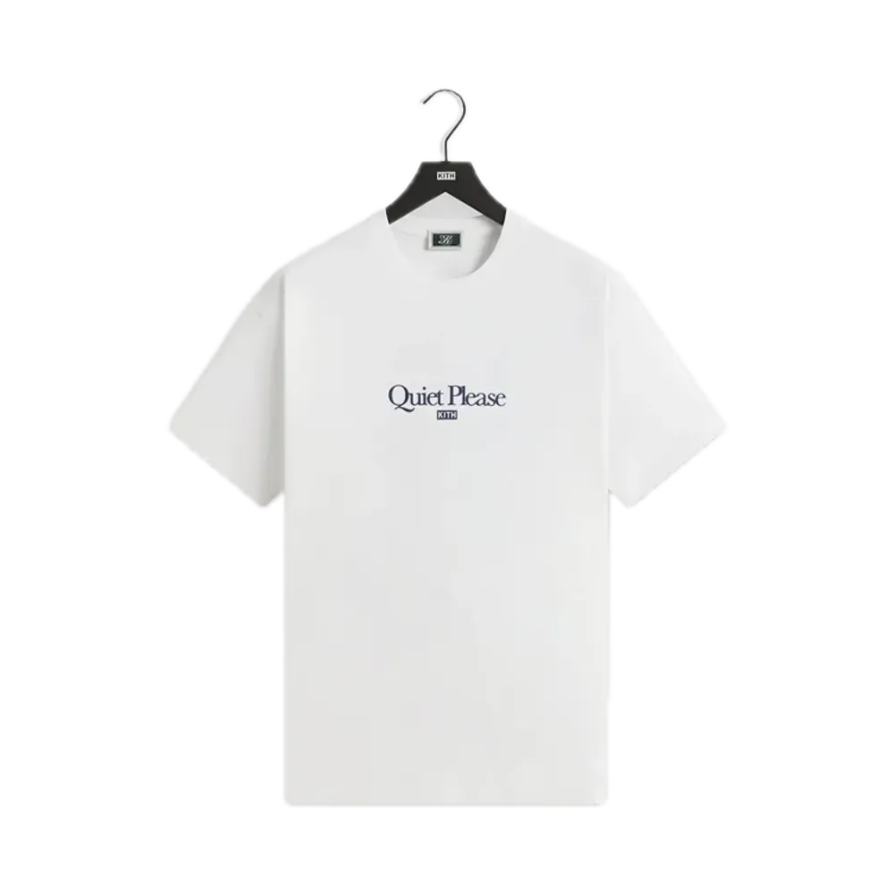 Kith x Wilson Quiet Please Tee "White"