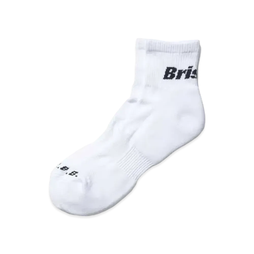 F.C.Real Bristol Authentic Logo Short Socks "White"