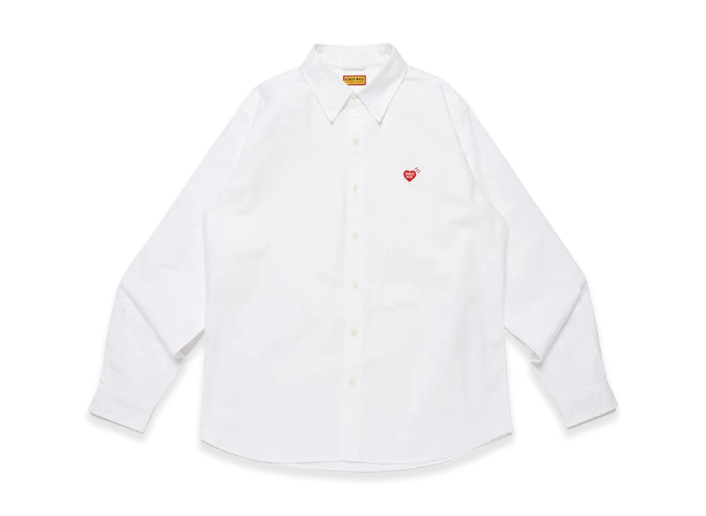 HUMAN MADE Oxford BD L/S Shirt "White"