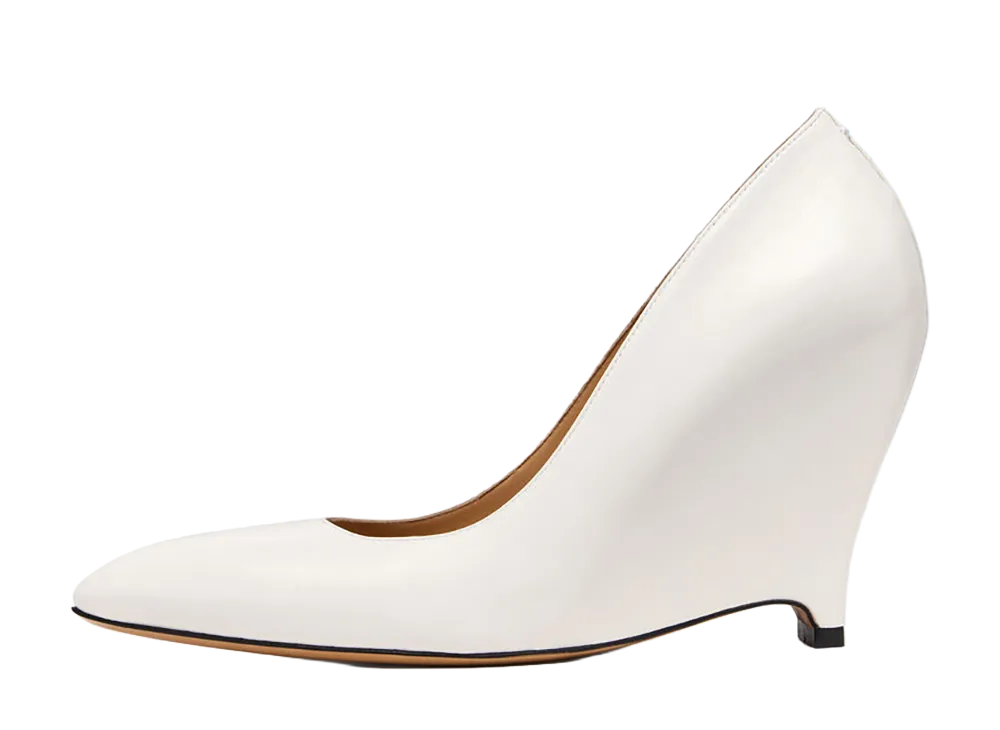 Maison Margiela Women's Heel-less Pumps "White"