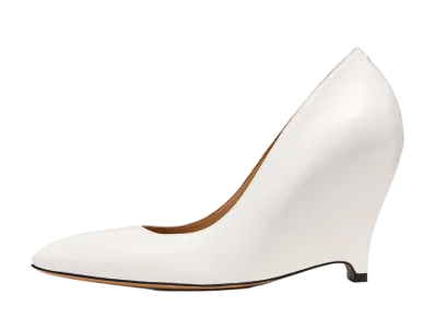 Maison Margiela Women's Heel-less Pumps "White"