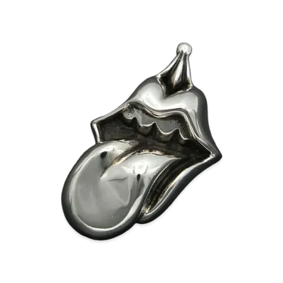 Chrome Hearts Charm Lips & Tongue "Silver"