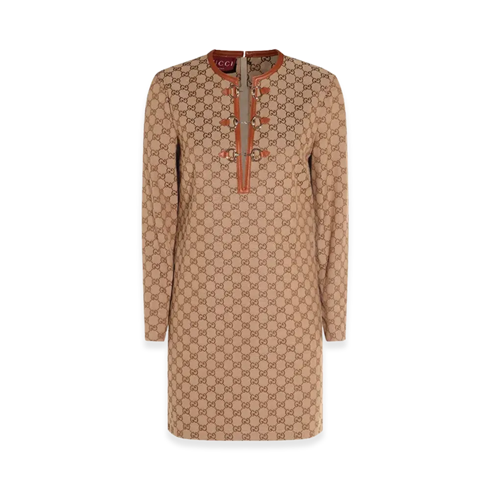 GUCCI Women's 'GG' Dress "Beige"