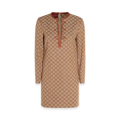 GUCCI Women's 'GG' Dress "Beige"