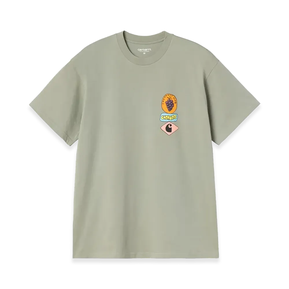 Carhartt WIP S/S Stacked Grapes T-Shirt "Shady Green"