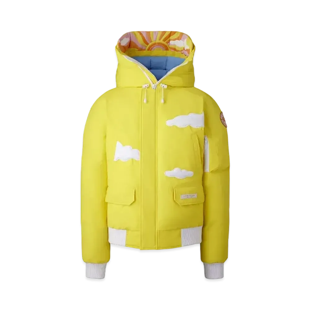 CANADA GOOSE Bright Sky Chillwack Bomber "Mira Mikati Blue Multi"