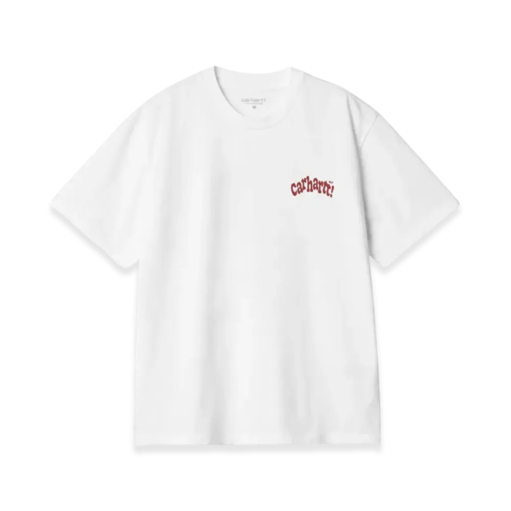 Carhartt WIP Women's S/S Amour T-Shirt "White/Tuscany"