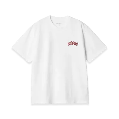 Carhartt WIP Women's S/S Amour T-Shirt "White/Tuscany"