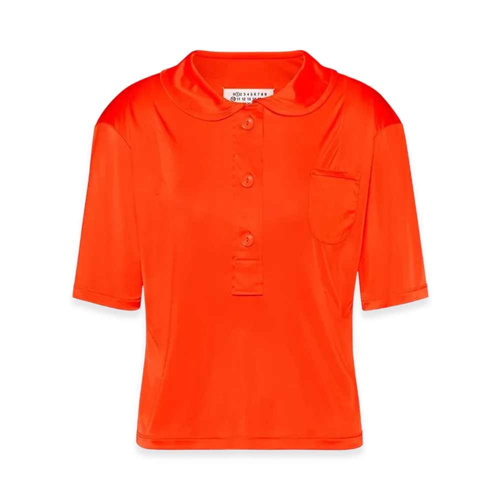 Maison Margiela Polo Shirt "Papaya"