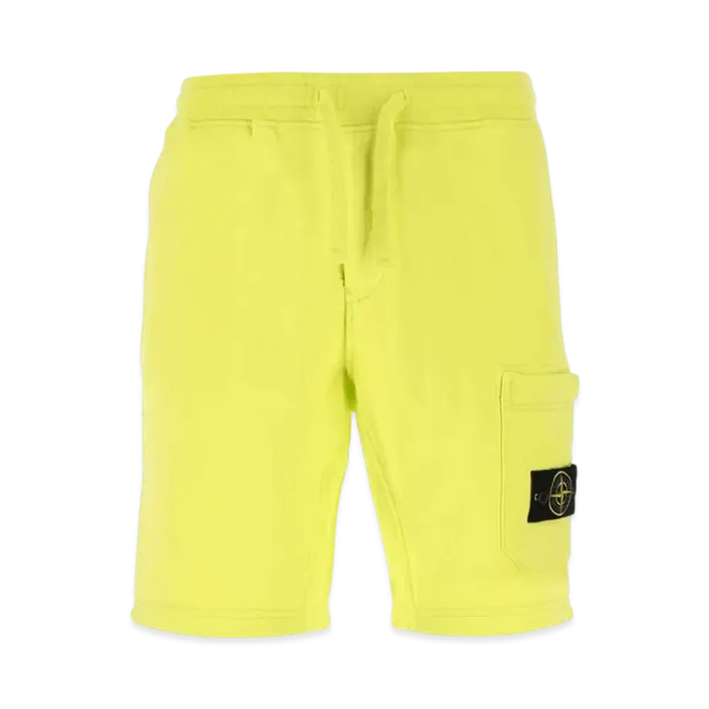 Stone Island 64651 Fleece Bermuda Shorts - 21SS "Pistachio"