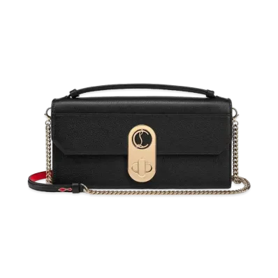 Christian Louboutin Elisa Baguette "Black/Gold"