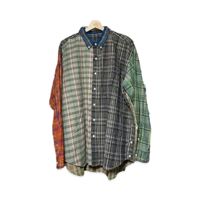 SSZ NO OPERATION Color Bloc Shirts "Multi"
