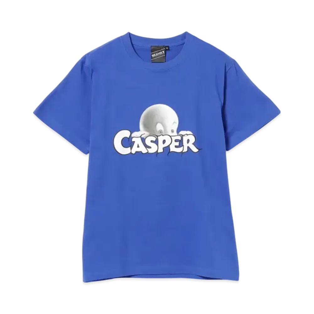 BEAMS Casper Print T-Shirt "Royal"