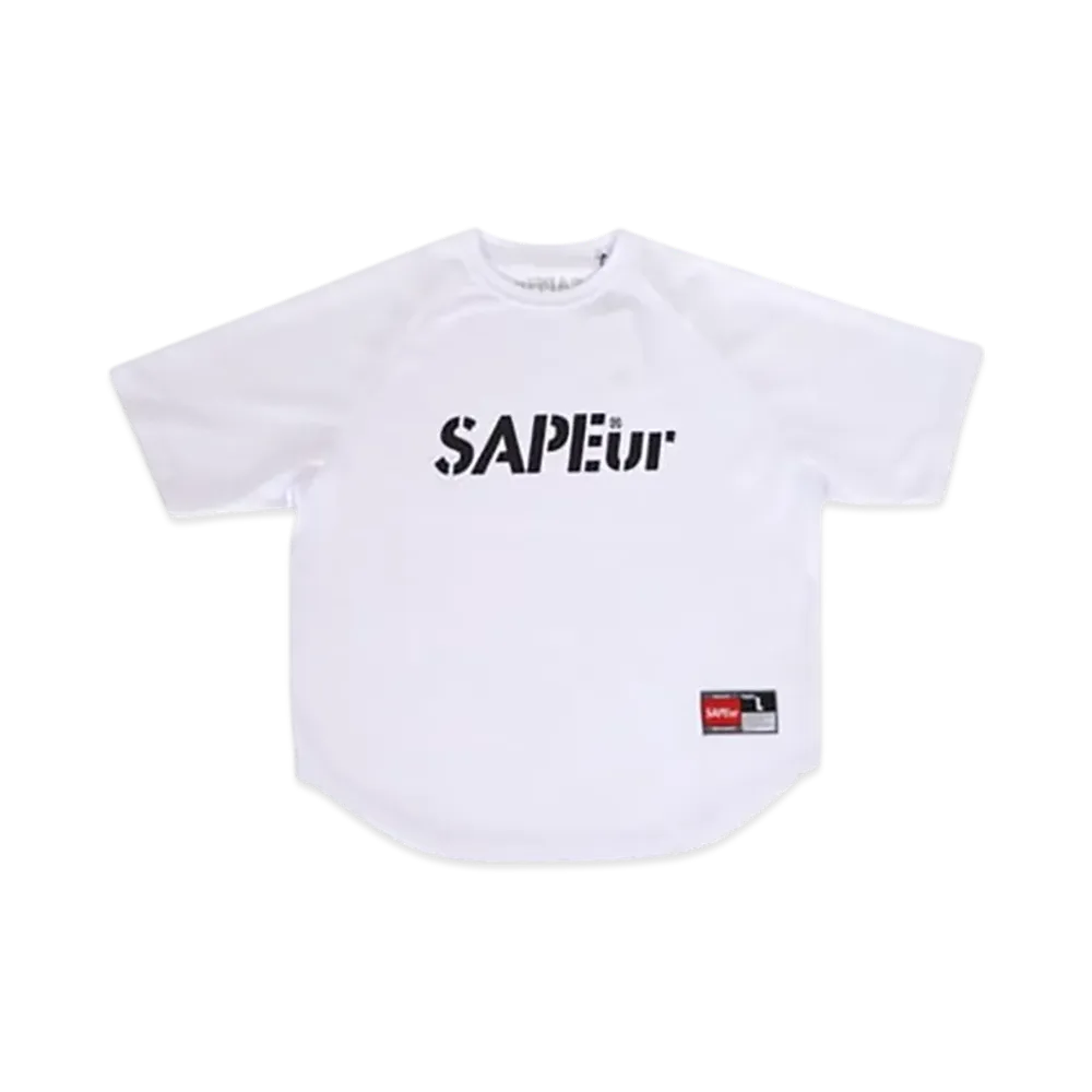 SAPEur Youth Basic S/S Tee "White"