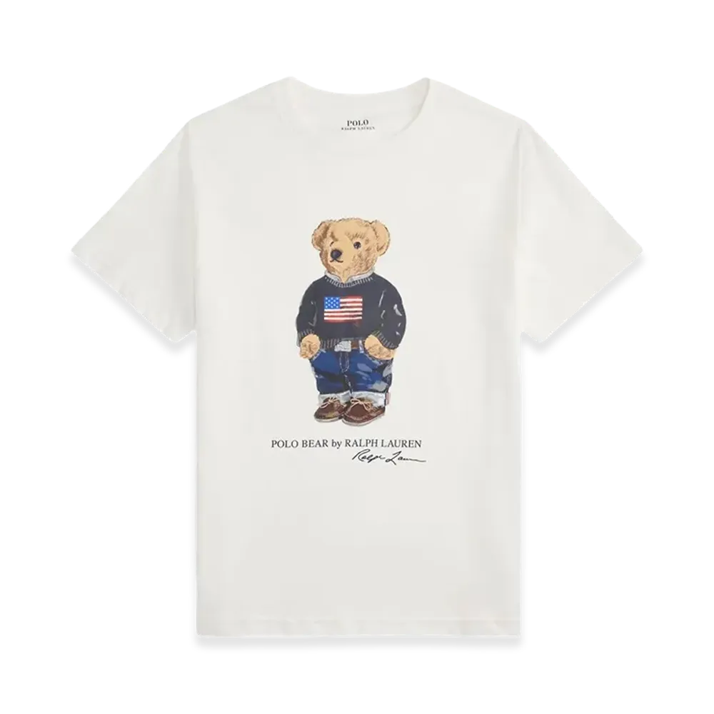 Polo Ralph Lauren Kids Bear T-Shirt "White"