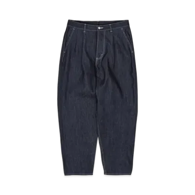 Graphpaper Selvage Denim Two Tuck Tapered Pants "Indigo"